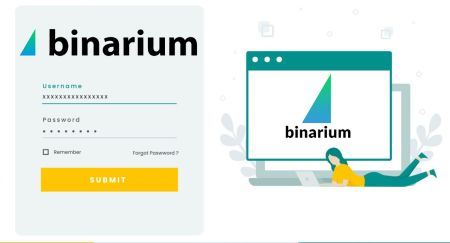 Kako otvoriti trgovinski račun i registrirati se na Binarium