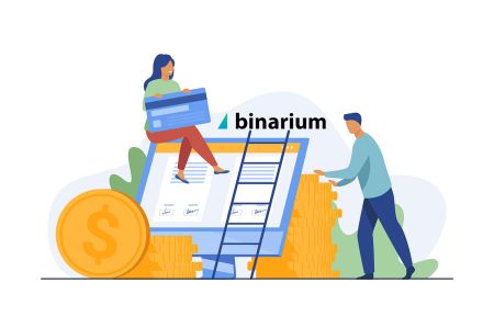 Registre i dipòsit de Binarium: explicació del finançament del vostre compte