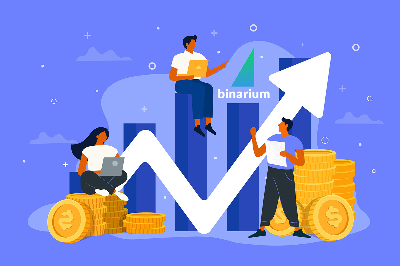 Comerç a Binarium: com fer operacions i gestionar el risc