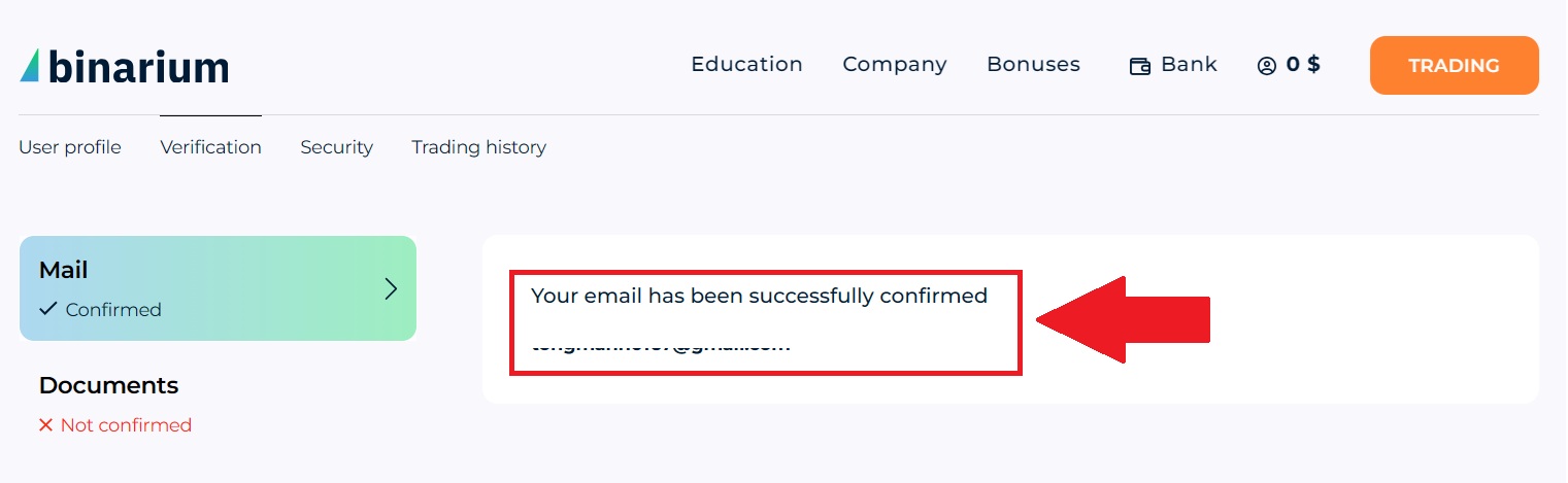 Binarium 계정 확인 프로세스 2026: KYC를 쉽게 완료하는 방법
