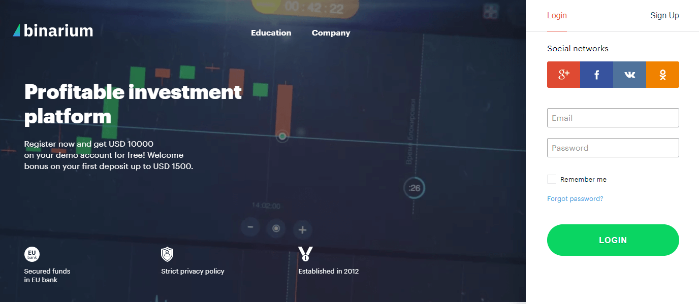 Binarium Open Account and Sign In: Account Setup and Access