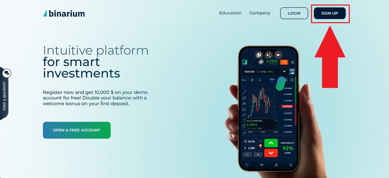 Registrazione rapida su Binarium 2026: come aprire un conto in pochi minuti